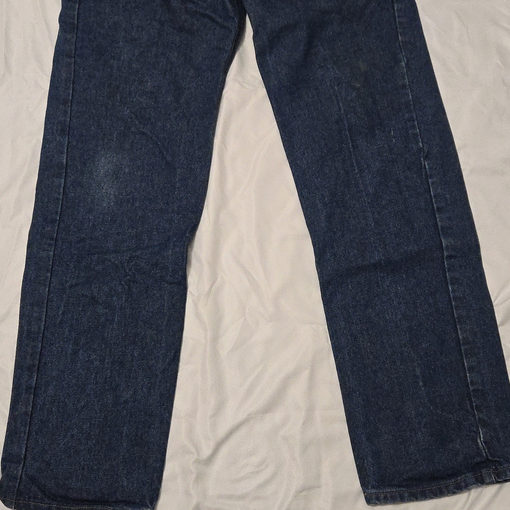 Carhartt Men's Dark Blue Straight Jeans